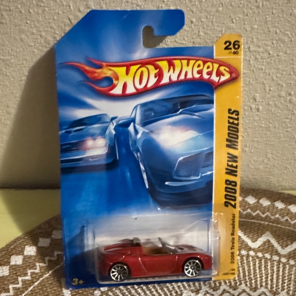 🆕 Hot Wheels 2008 Tesla Roadster 2008 New Models 26 of 40
